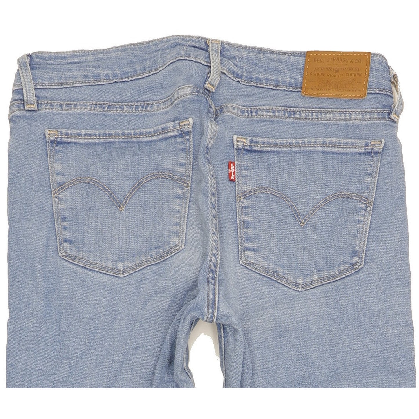 Levi's 711 Women Blue Skinny Slim Stretch Jeans W26 L31