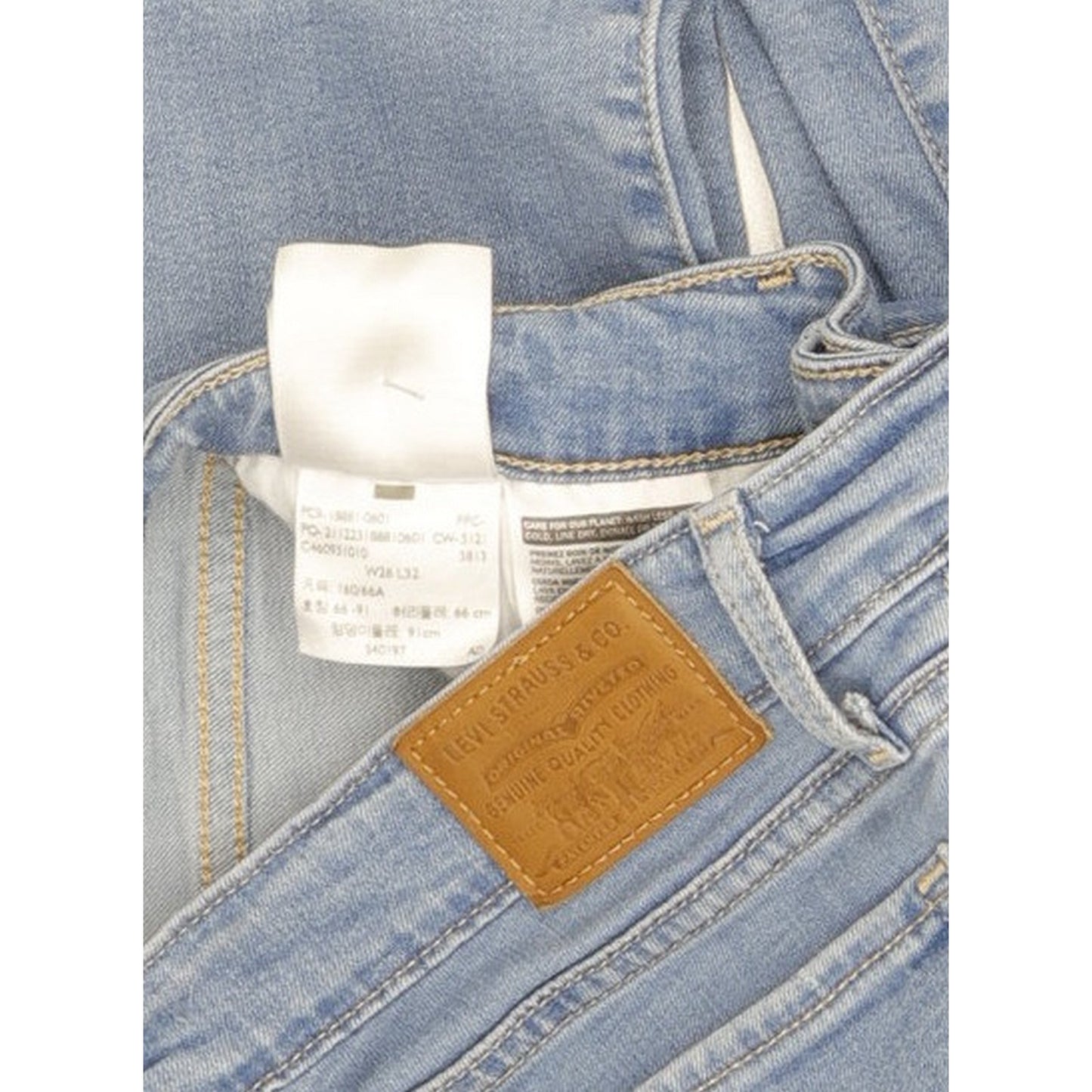 Levi's 711 Women Blue Skinny Slim Stretch Jeans W26 L31
