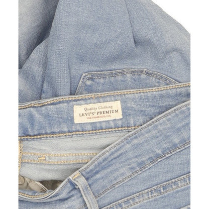 Levi's 711 Women Blue Skinny Slim Stretch Jeans W26 L31