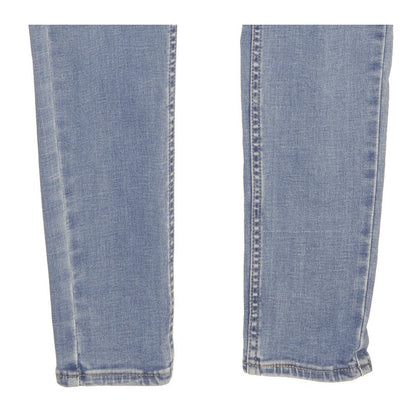 Levi's 710 Super Women Blue Skinny Slim Stretch Jeans W27 L33