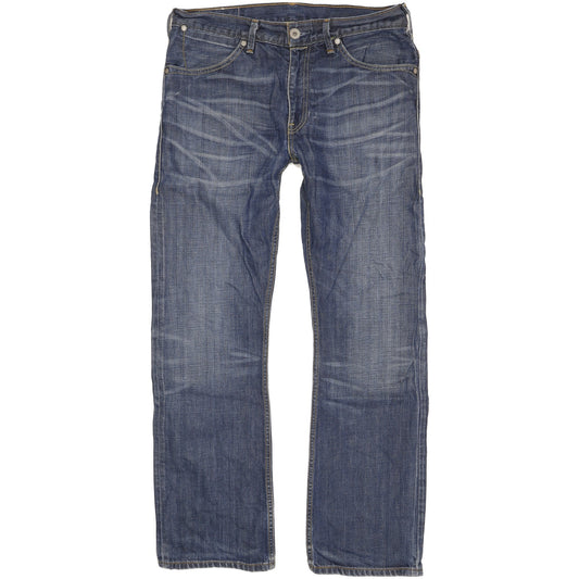 Levi's Men Blue Straight Regular Jeans W34 L31