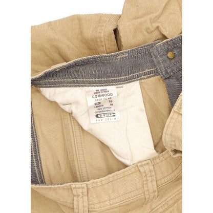 G-Star Comwood Men Beige Bootcut Regular Trousers W33 L35