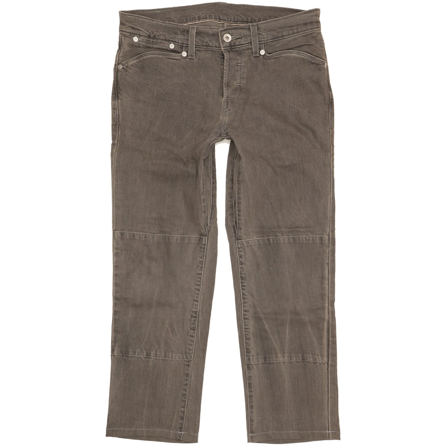 Levi's Men Grey Straight Regular Stretch Jeans W31 L26
