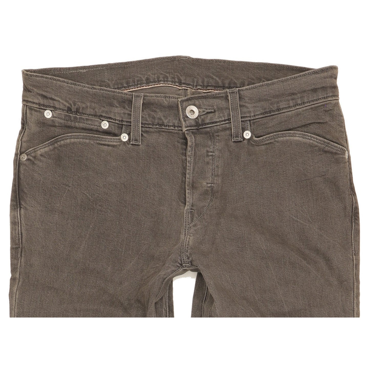 Levi's Men Grey Straight Regular Stretch Jeans W31 L26