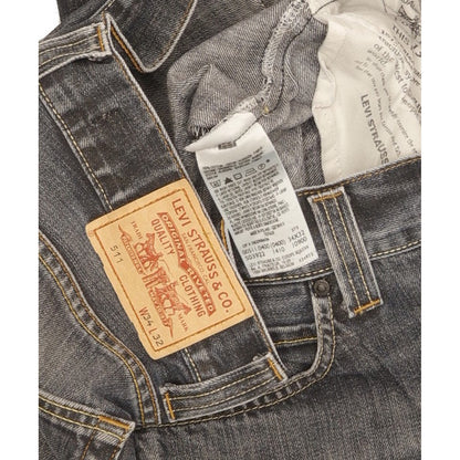 Levi's 511 Men Blue Straight Slim Jeans W34 L31