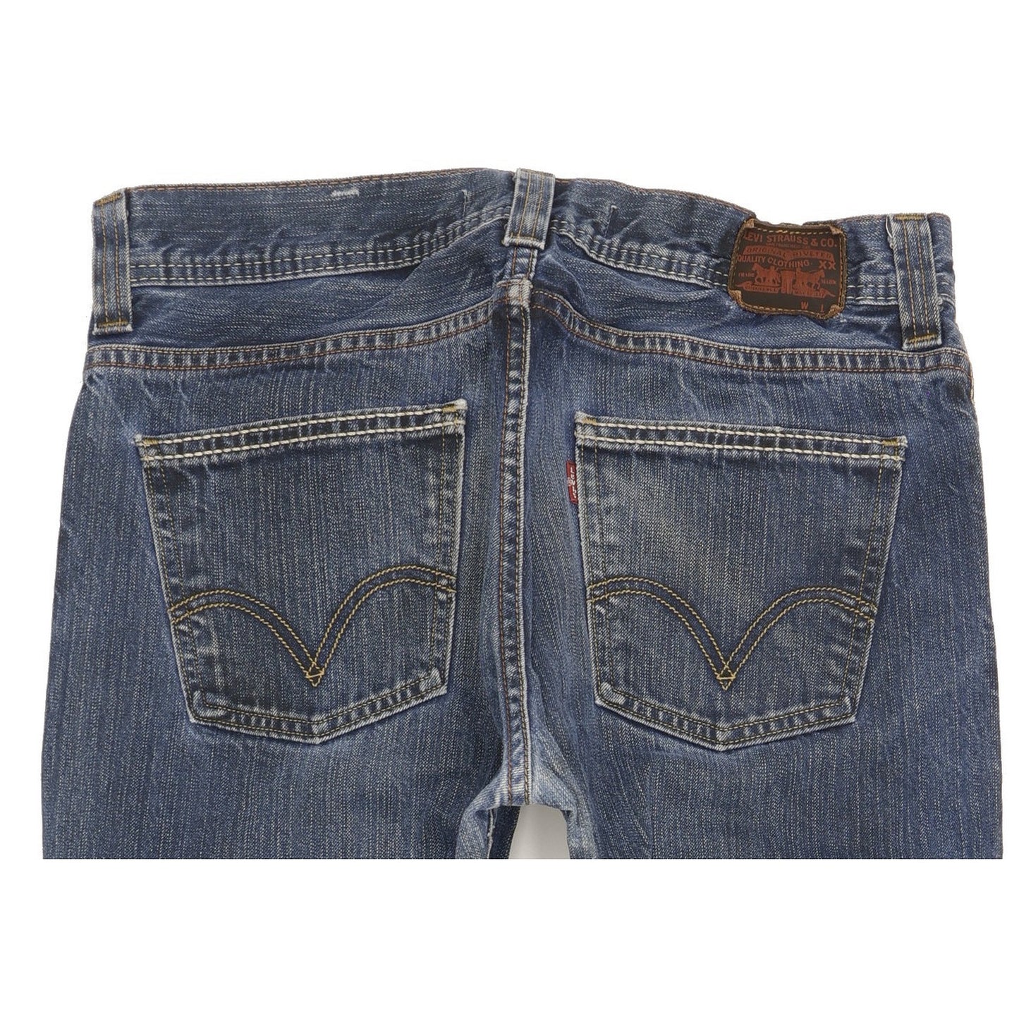 Levi's 506 Men Blue Straight Regular Jeans W34 L31