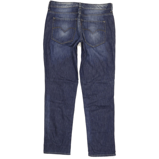 Levi's Women Blue Straight Slim Jeans W32 L31