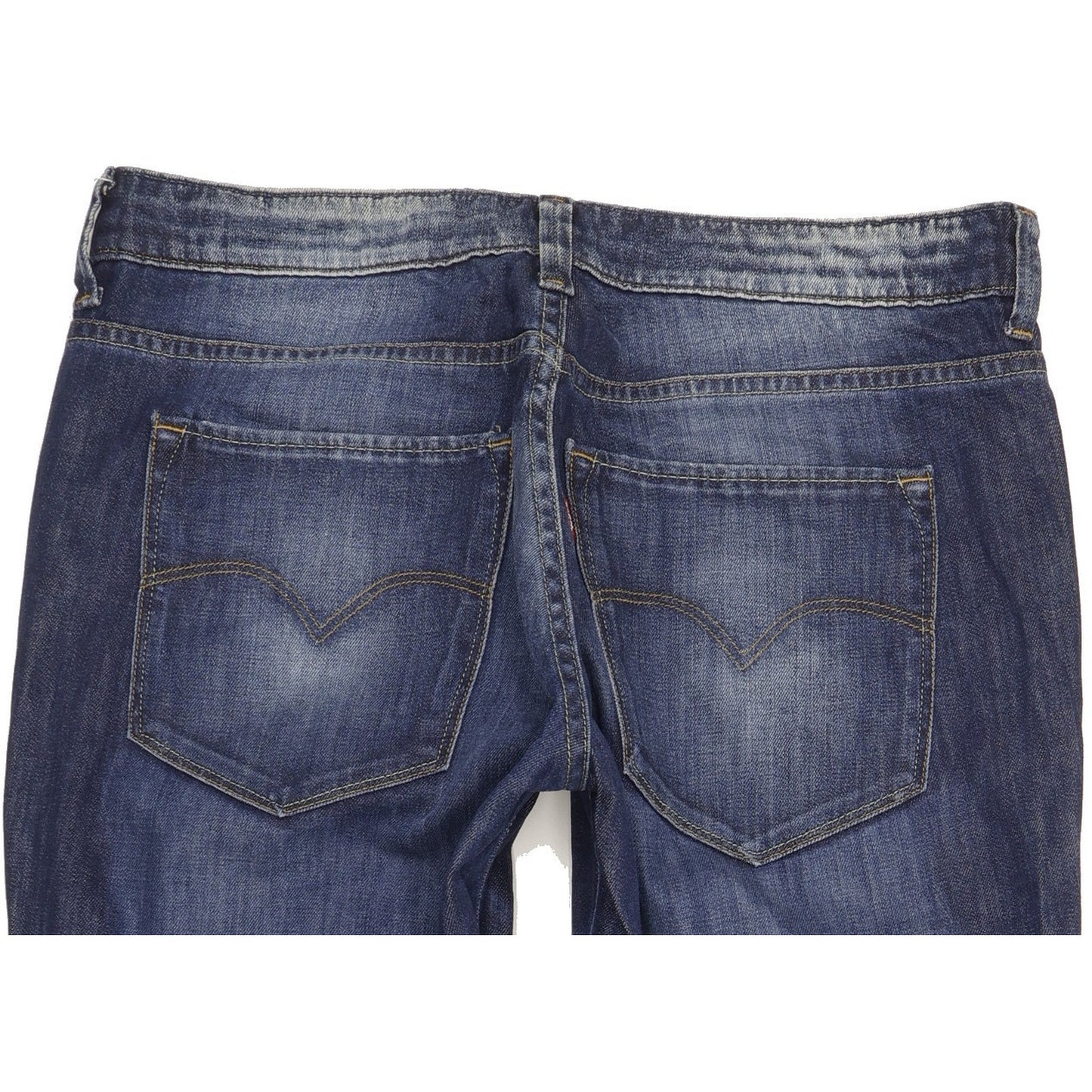 Levi's Women Blue Straight Slim Jeans W32 L31