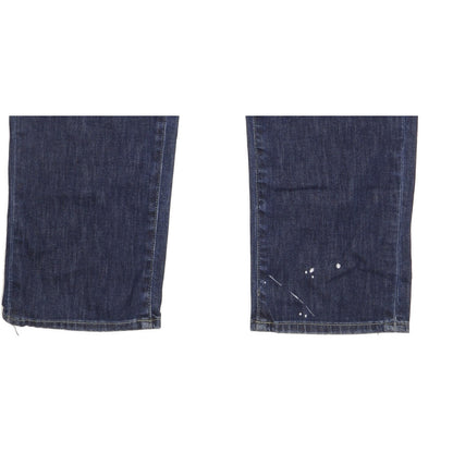 Levi's Women Blue Straight Slim Jeans W32 L31