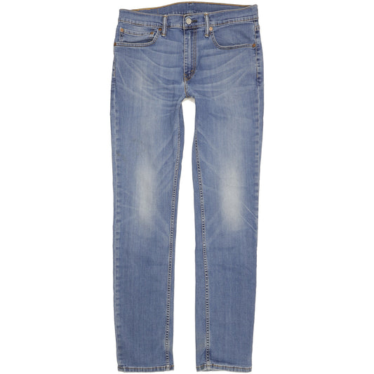 Levi's 511 Men Blue Straight Slim Jeans W34 L33