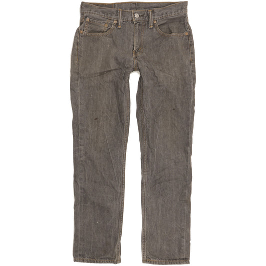 Levi's 511 Men Grey Straight Slim Jeans W30 L28