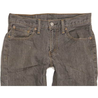 Levi's 511 Men Grey Straight Slim Jeans W30 L28