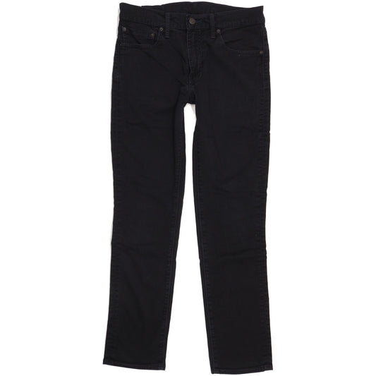 Levi's 511 Men Black Straight Slim Stretch Jeans W33 L31