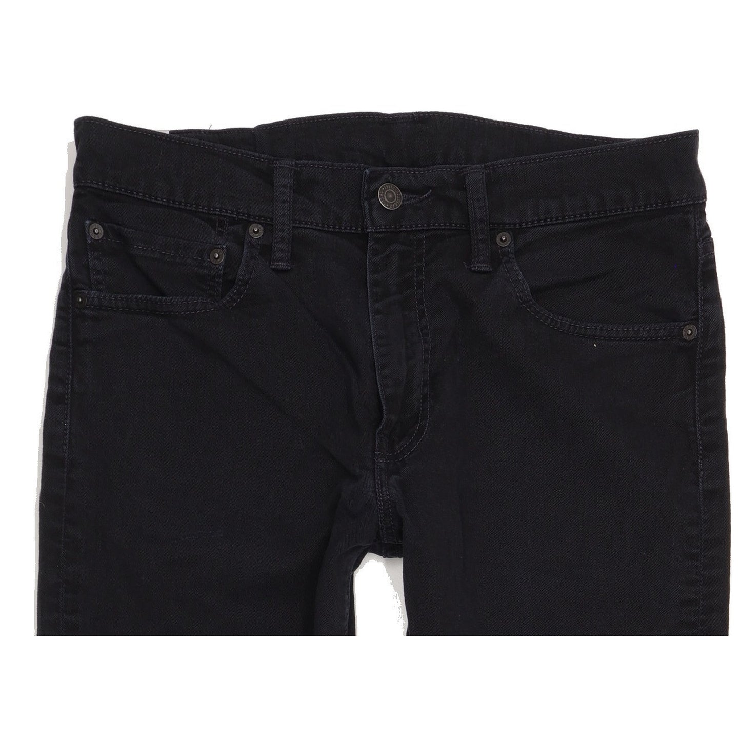Levi's 511 Men Black Straight Slim Stretch Jeans W33 L31