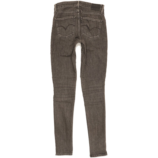 Levi's 721 Women Grey Skinny Slim Stretch Jeans W27 L32