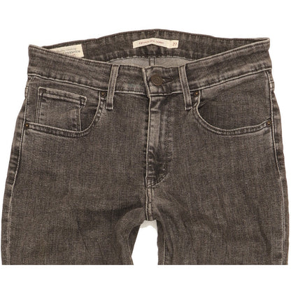 Levi's 721 Women Grey Skinny Slim Stretch Jeans W27 L32