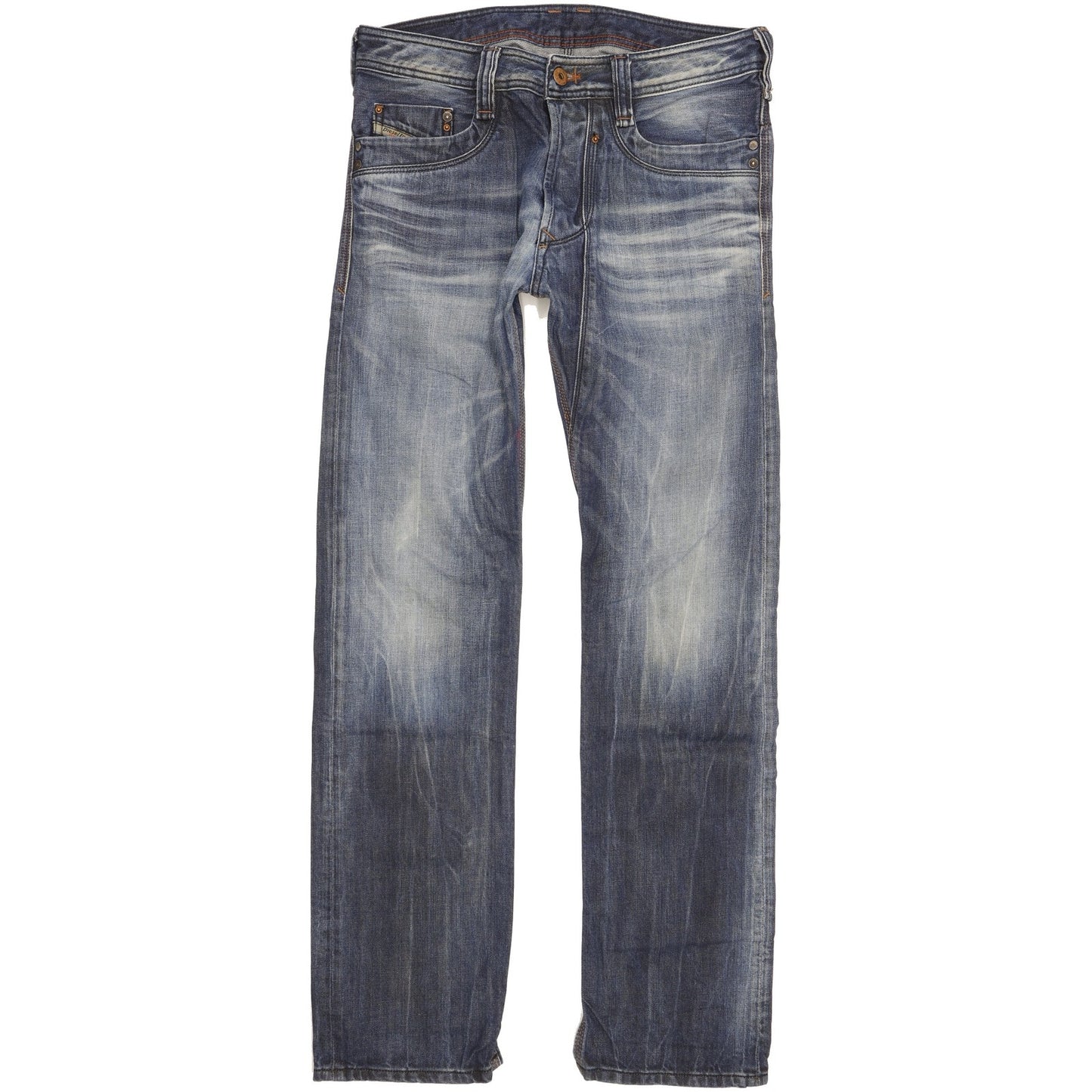 Diesel Timmen Men Blue Straight Regular Jeans W30 L32