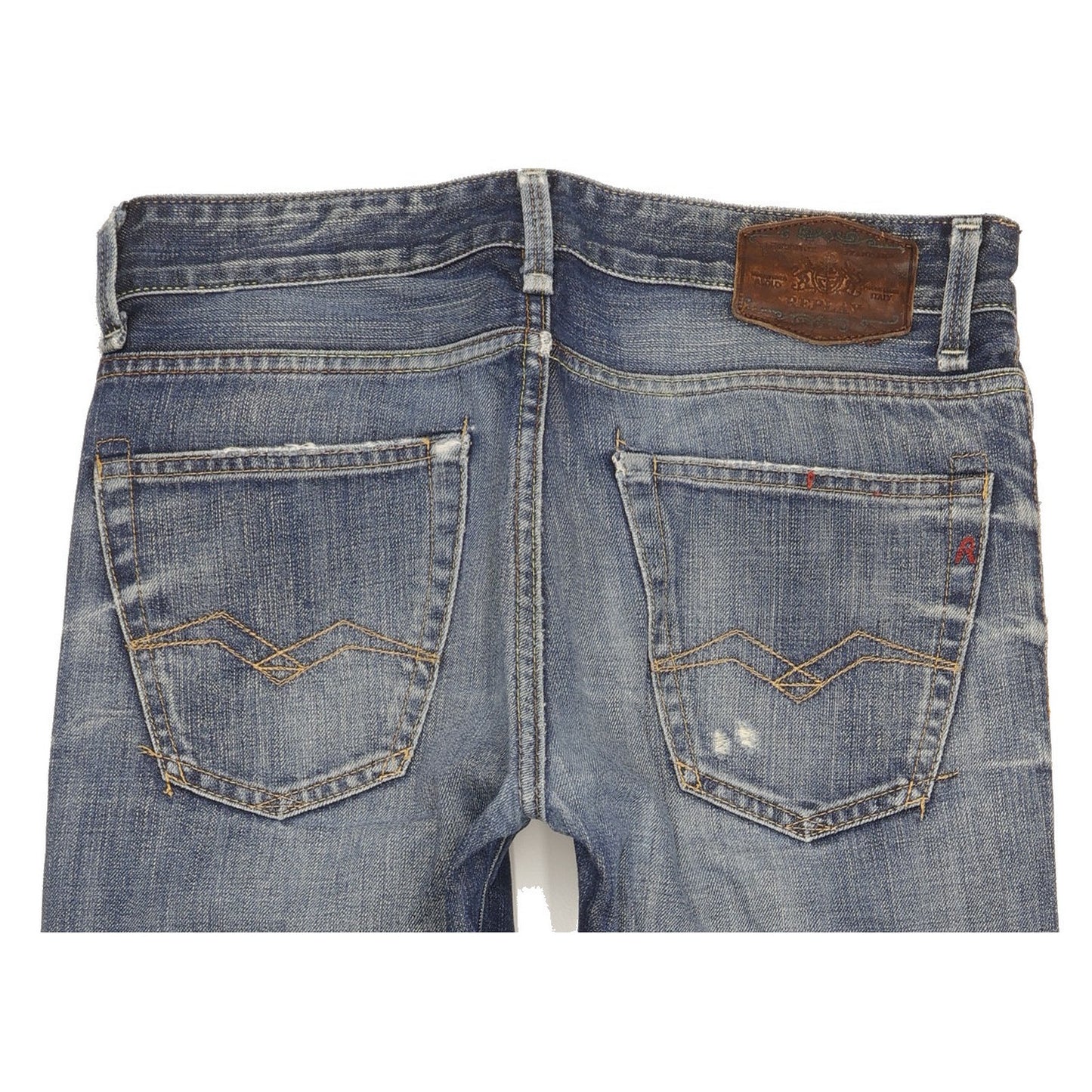 Replay Slohand Men Blue Straight Regular Jeans W30 L32