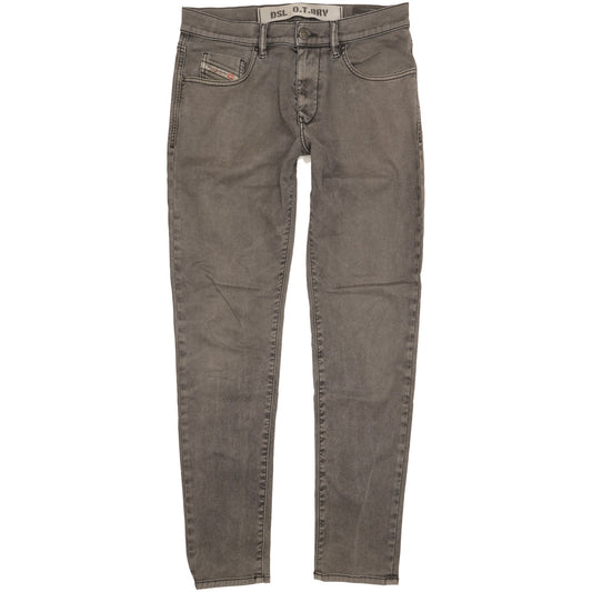 Diesel D-Strukt Men Grey Skinny Slim Stretch Jeans W30 L31