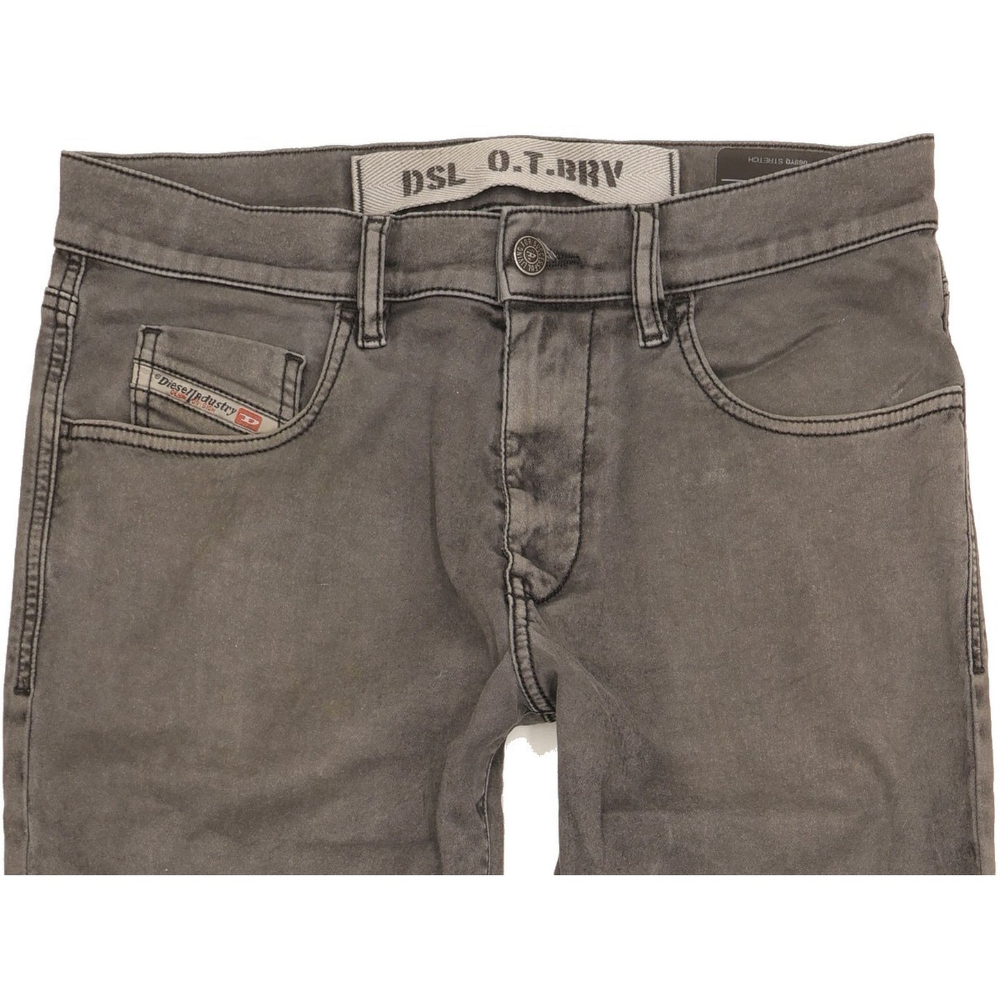 Diesel D-Strukt Men Grey Skinny Slim Stretch Jeans W30 L31
