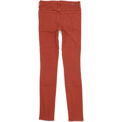 Diesel Skinzee Women Red Skinny Slim Stretch Jeans W27 L31