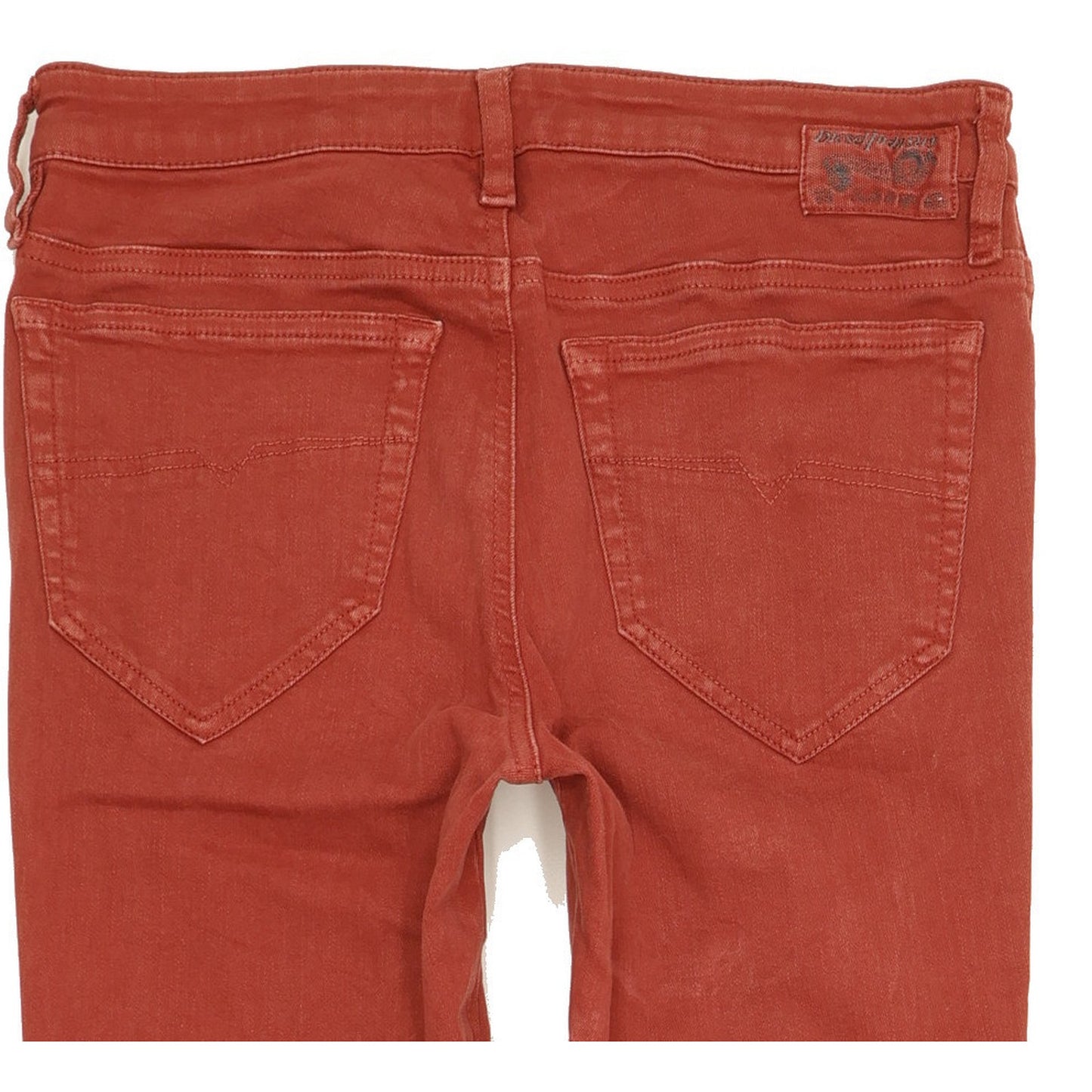 Diesel Skinzee Women Red Skinny Slim Stretch Jeans W27 L31