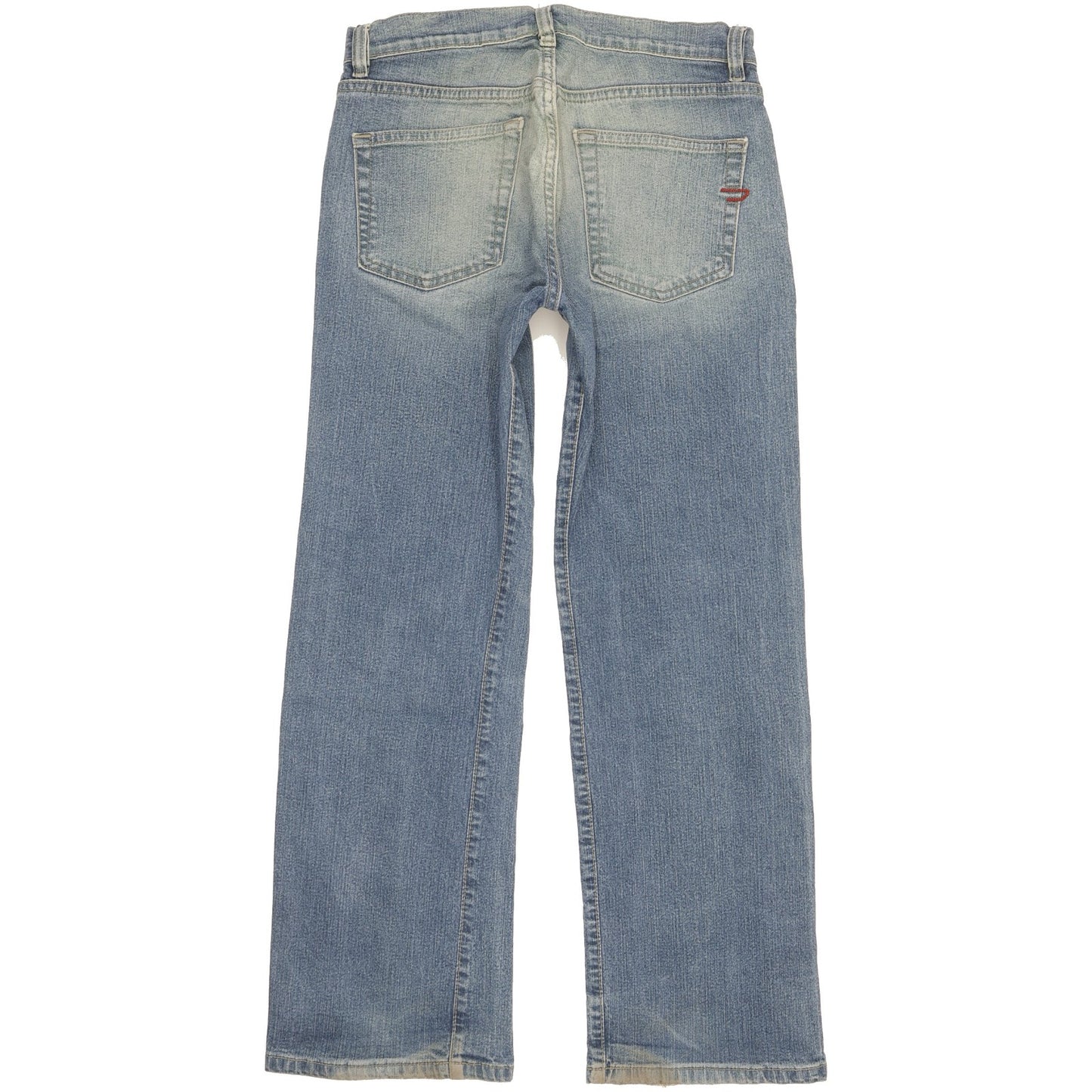 Diesel Skint Women Blue Straight Loose Stretch Jeans W28 L27
