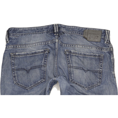 Diesel Thavar Men Blue Straight Regular Jeans W36 L34