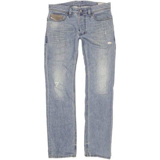 Diesel Safado Men Blue Straight Slim Jeans W30 L32