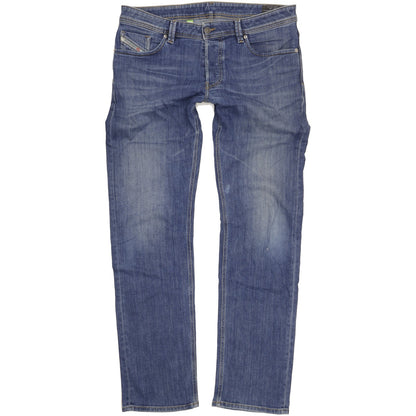 Diesel Larkee Men Blue Straight Regular Stretch Jeans W36 L34
