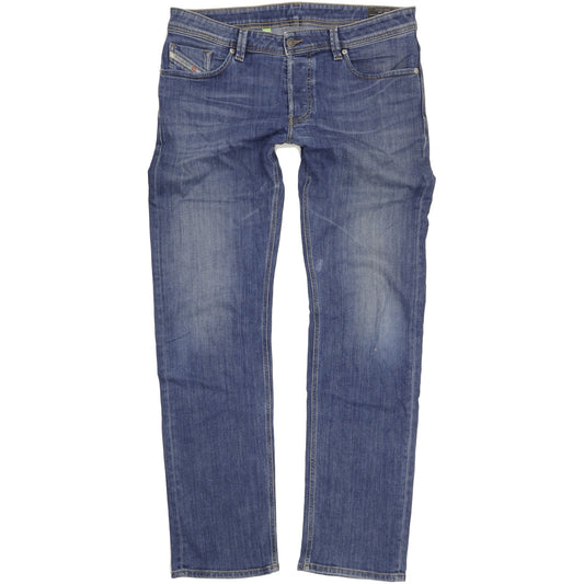 Diesel Larkee Men Blue Straight Regular Stretch Jeans W36 L34