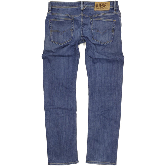 Diesel Larkee Men Blue Straight Regular Stretch Jeans W36 L34