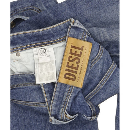 Diesel Larkee Men Blue Straight Regular Stretch Jeans W36 L34
