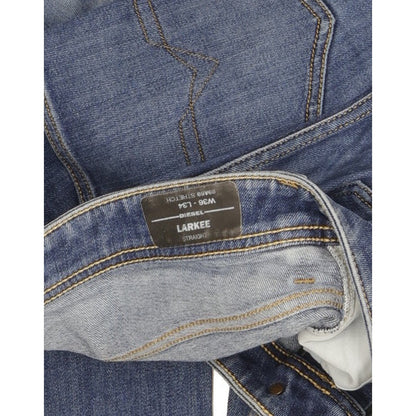 Diesel Larkee Men Blue Straight Regular Stretch Jeans W36 L34