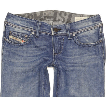 Diesel Lowky Women Blue Straight Slim Jeans W25 L27