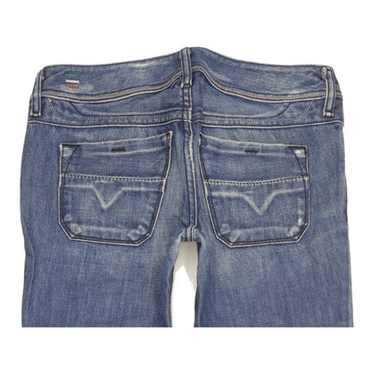 Diesel Lowky Women Blue Straight Slim Jeans W25 L27