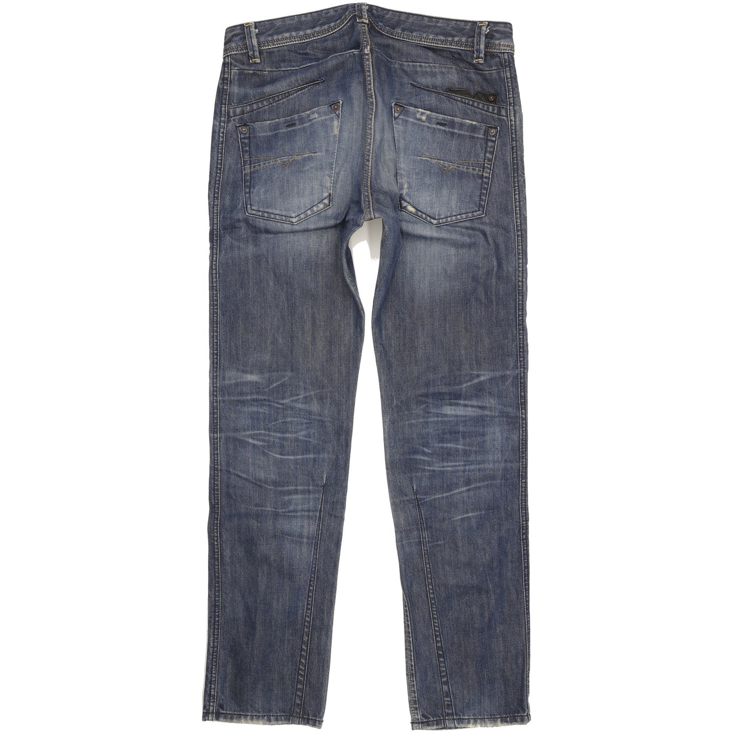 Diesel Darron Men Blue Tapered Slim Jeans W32 L32