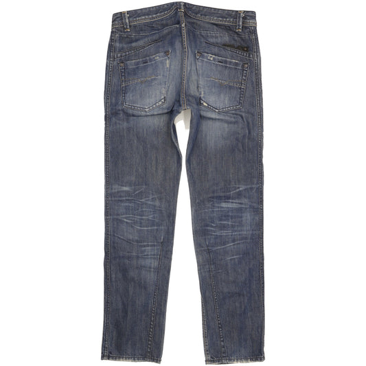 Diesel Darron Men Blue Tapered Slim Jeans W32 L32