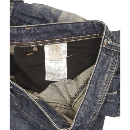 Diesel Darron Men Blue Tapered Slim Jeans W32 L32