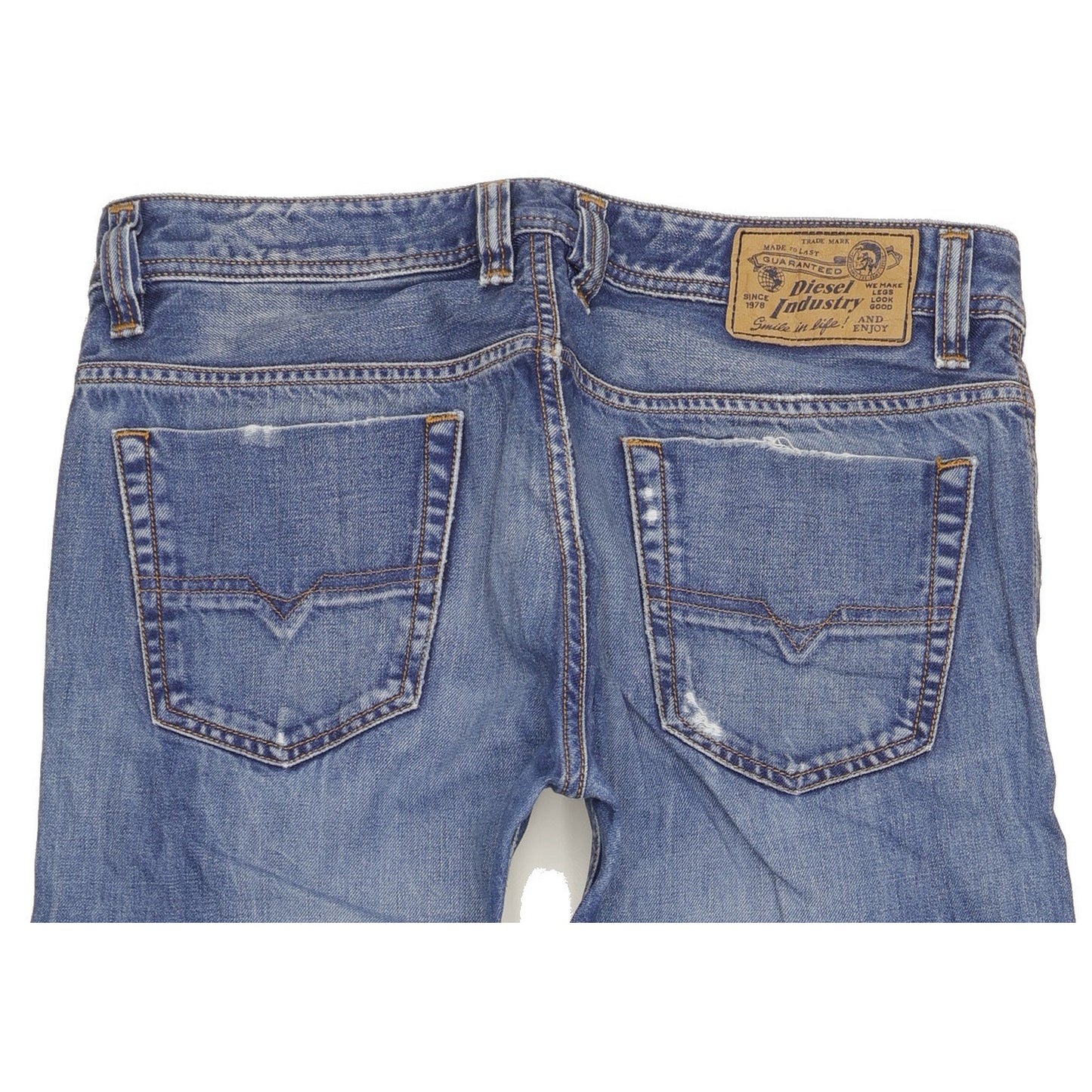 Diesel Viker Men Blue Straight Regular Jeans W31 L32