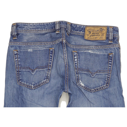 Diesel Viker Men Blue Straight Regular Jeans W31 L32
