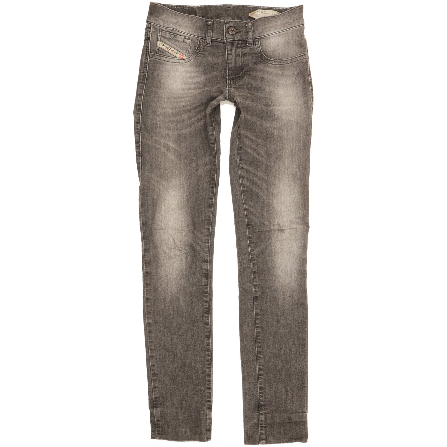 Diesel Livier Women Grey Skinny Slim Jegging Stretch Jeans W25 L29