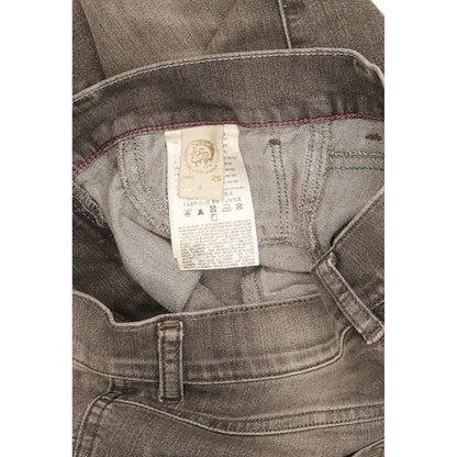 Diesel Livier Women Grey Skinny Slim Jegging Stretch Jeans W25 L29