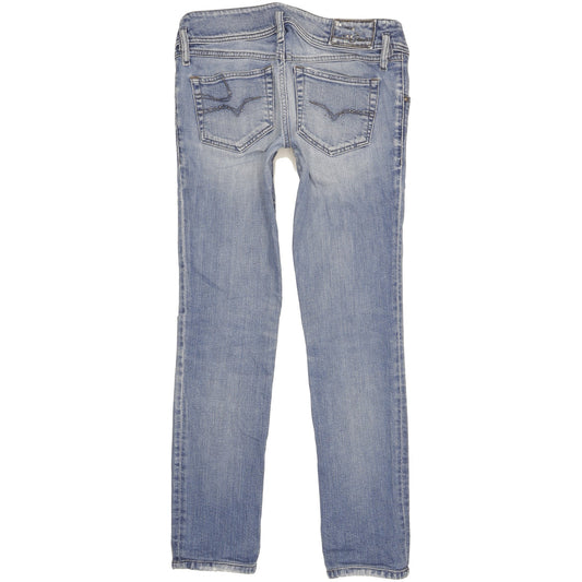 Diesel Matic Women Blue Straight Slim Stretch Jeans W29 L29