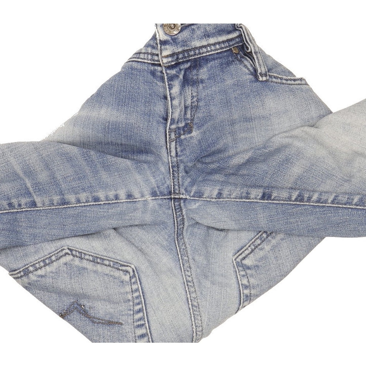 Diesel Matic Women Blue Straight Slim Stretch Jeans W29 L29