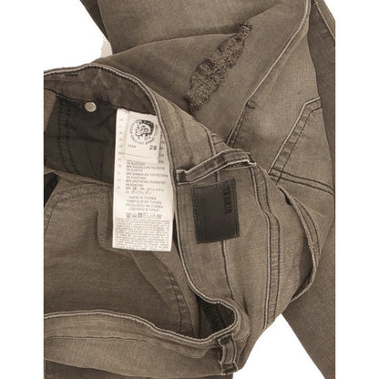Diesel Skinzee Women Grey Skinny Slim Stretch Jeans W28 L32