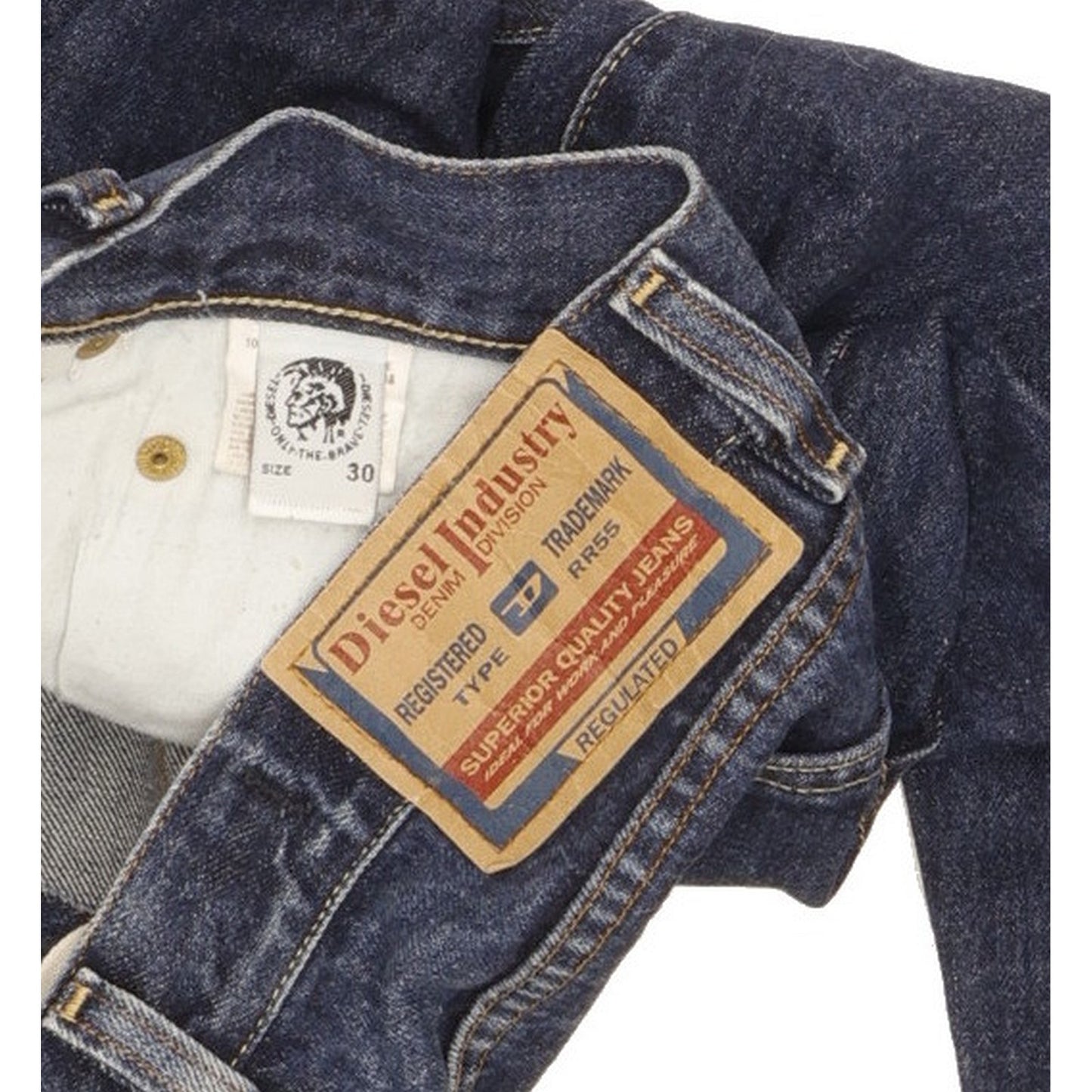 Diesel Kutler Men Blue Straight Regular Jeans W30 L25