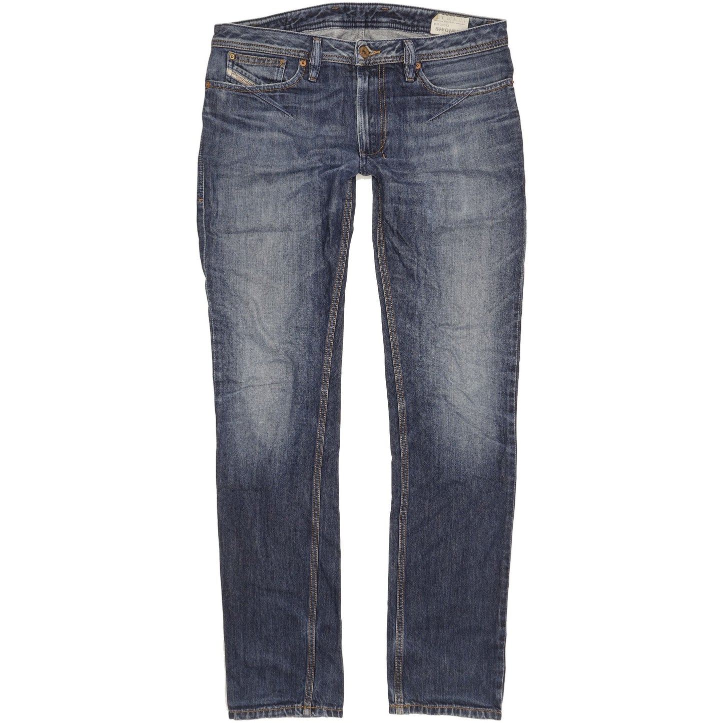 Diesel Shioner Men Blue Skinny Slim Jeans W32 L32