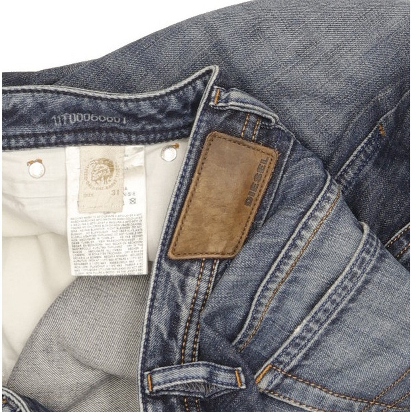 Diesel Shioner Men Blue Skinny Slim Jeans W32 L32