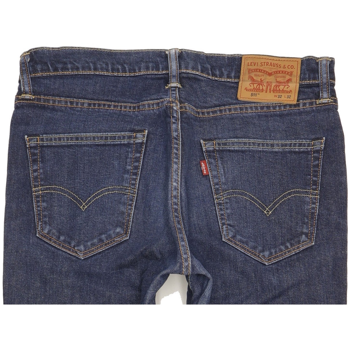 Levi's 511 Men Blue Straight Slim Jeans W32 L31
